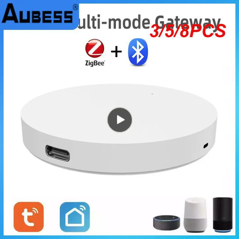 3/5/8PCS Zigbee Smart Home Bridge Multi-protocol Communication App Remote Control Multi-mode Gateway Voice Control Tuya
3/5/8PCS Zigbee Smart Home Bridge Multi-protocol Communication App Remote Control Multi-mode Gateway Voice Control Tuya