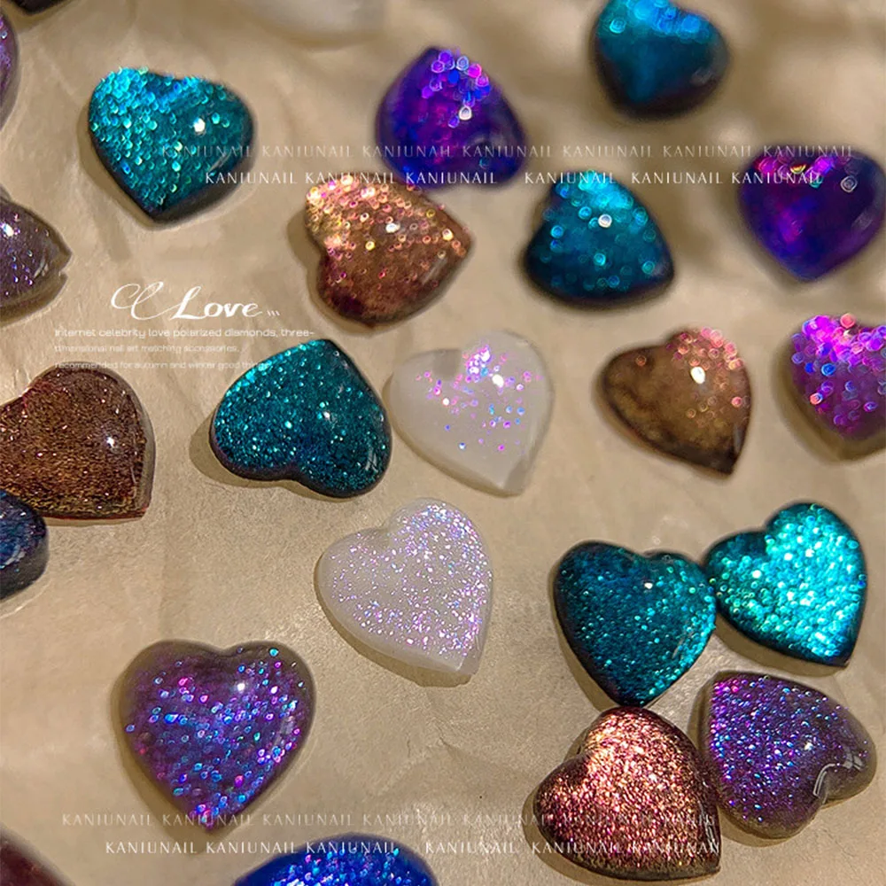 2022--1Box Symphony Flashing Heart Rhinestone Big Diamond 10pcs Luxury 3D Heart Heart Aurora Crystal Diamond Nail Art Decoration
2022--1Box Symphony Flashing Heart Rhinestone Big Diamond 10pcs Luxury 3D Heart Heart Aurora Crystal Diamond Nail Art Decoration