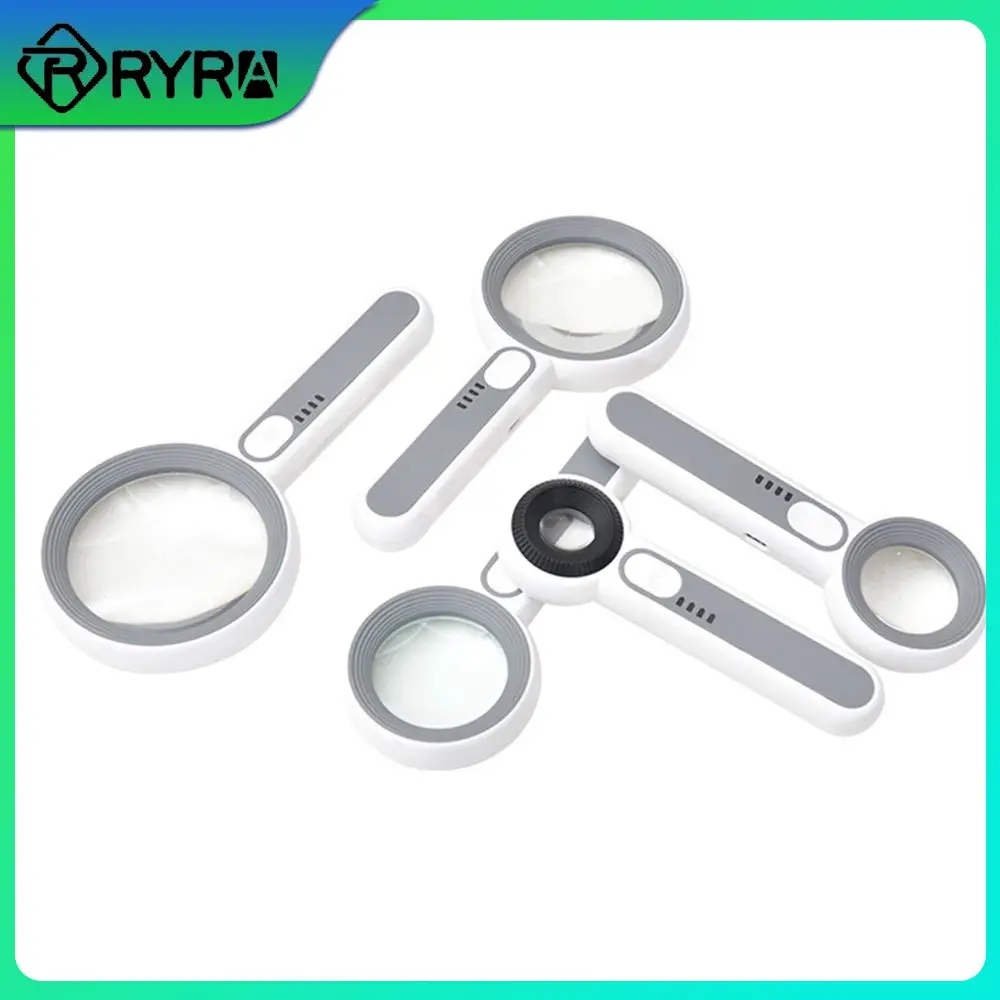Night Mode Magnifier Handheld Megaloscope High Definition Soft Light Glass Lens Gemology New Loupe Usb Rechargeable 5x-30x
Night Mode Magnifier Handheld Megaloscope High Definition Soft Light Glass Lens Gemology New Loupe Usb Rechargeable 5x-30x
