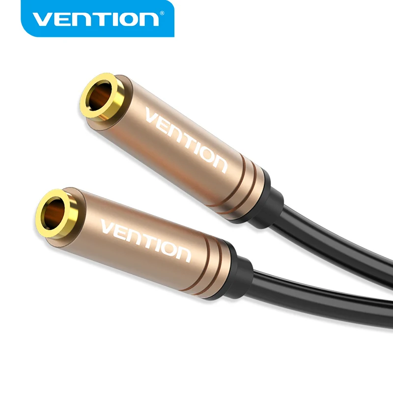 Vention Jack 3.5mm Female to Female Stereo Audio Cable Gold Plated Aux Extension Cable for Headphone Laptop Phone PS3 Aux Cable
Vention Jack 3.5mm Female to Female Stereo Audio Cable Gold Plated Aux Extension Cable for Headphone Laptop Phone PS3 Aux Cable