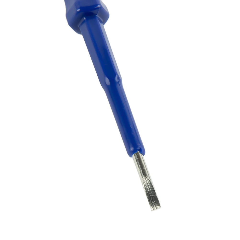 1pcs Slotted Tip Testing Pen Screwdrive Test Pen Portable Flat Screwdriver Hand Tools LED Voltage Tester Electrician Tools
1pcs Slotted Tip Testing Pen Screwdrive Test Pen Portable Flat Screwdriver Hand Tools LED Voltage Tester Electrician Tools