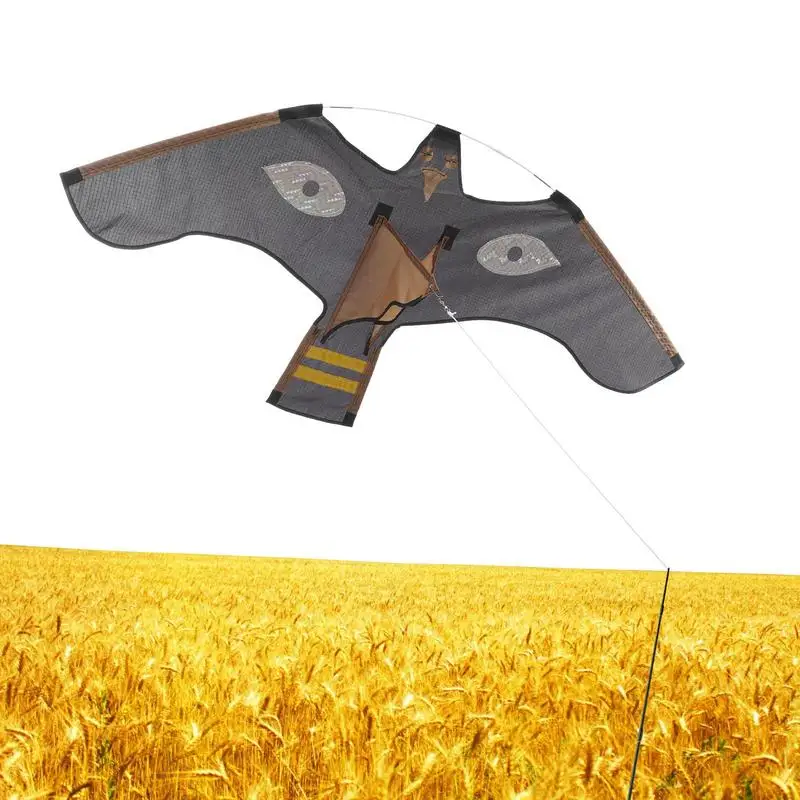 Emulation Flying Hawk Kite Bird Scarer Drive With Feather Reflective Bird Kite Bird Repellent For Garden Scarecrow Repeller
Emulation Flying Hawk Kite Bird Scarer Drive With Feather Reflective Bird Kite Bird Repellent For Garden Scarecrow Repeller