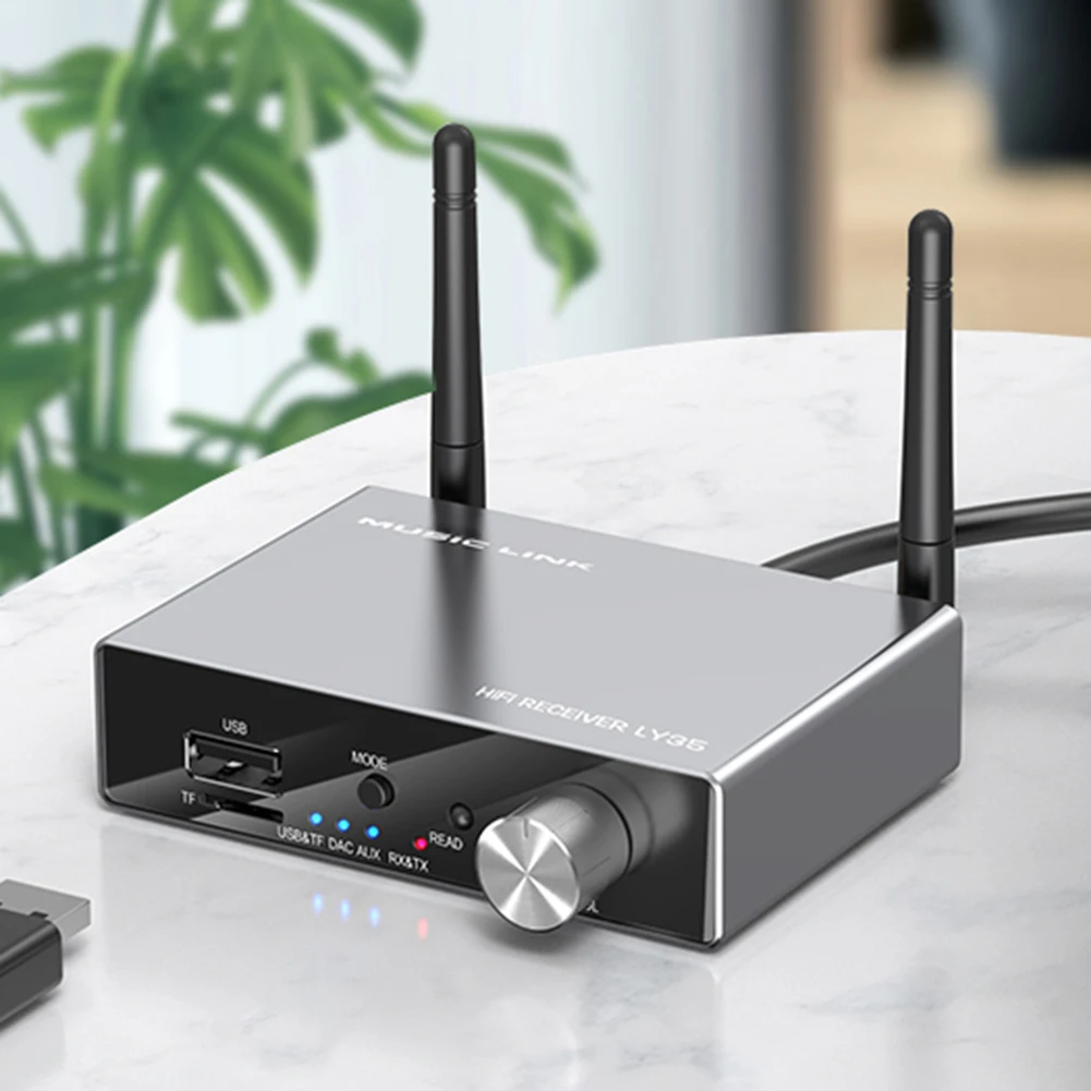 Digital To Analog Receiver Transmitter Bluetooth-compatible Wireless Audio Adapter 3.5 AUX Coaxial Optical Fiber for Computer TV
Digital To Analog Receiver Transmitter Bluetooth-compatible Wireless Audio Adapter 3.5 AUX Coaxial Optical Fiber for Computer TV