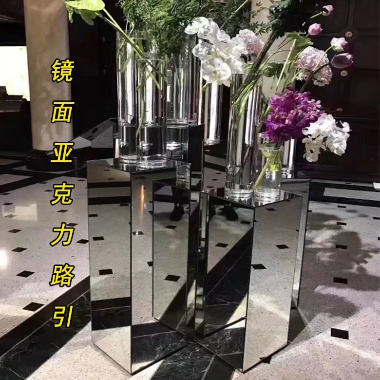 Wedding Double Mirror Acrylic Square Column Road Guide Welcome Area Decoration Flower Stand Cake Stand Gift Wedding Decoration
Wedding Double Mirror Acrylic Square Column Road Guide Welcome Area Decoration Flower Stand Cake Stand Gift Wedding Decoration