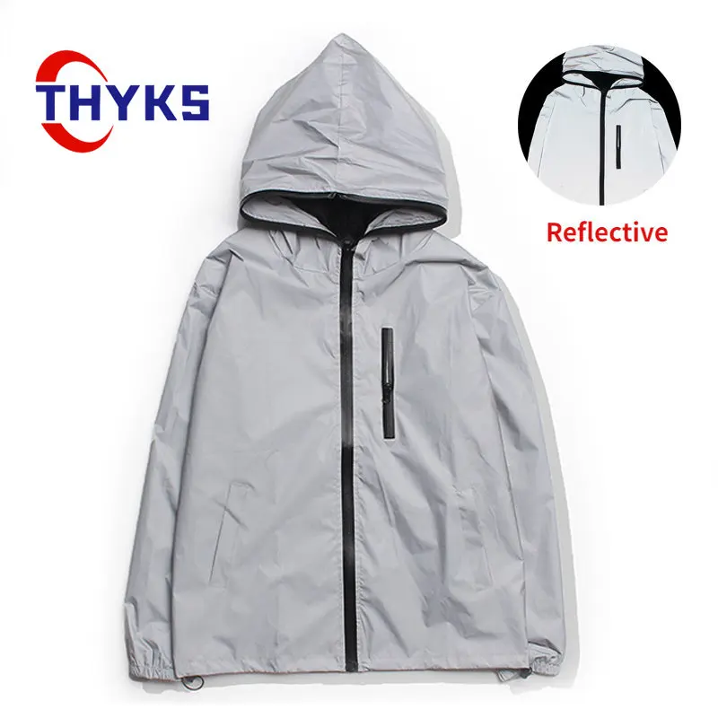 Spring Reflective Night Running Hooded Hiking Coat Men Women Thin Multi-Pocket Windproof Breathable Couple Fluorescent Clothing
Spring Reflective Night Running Hooded Hiking Coat Men Women Thin Multi-Pocket Windproof Breathable Couple Fluorescent Clothing