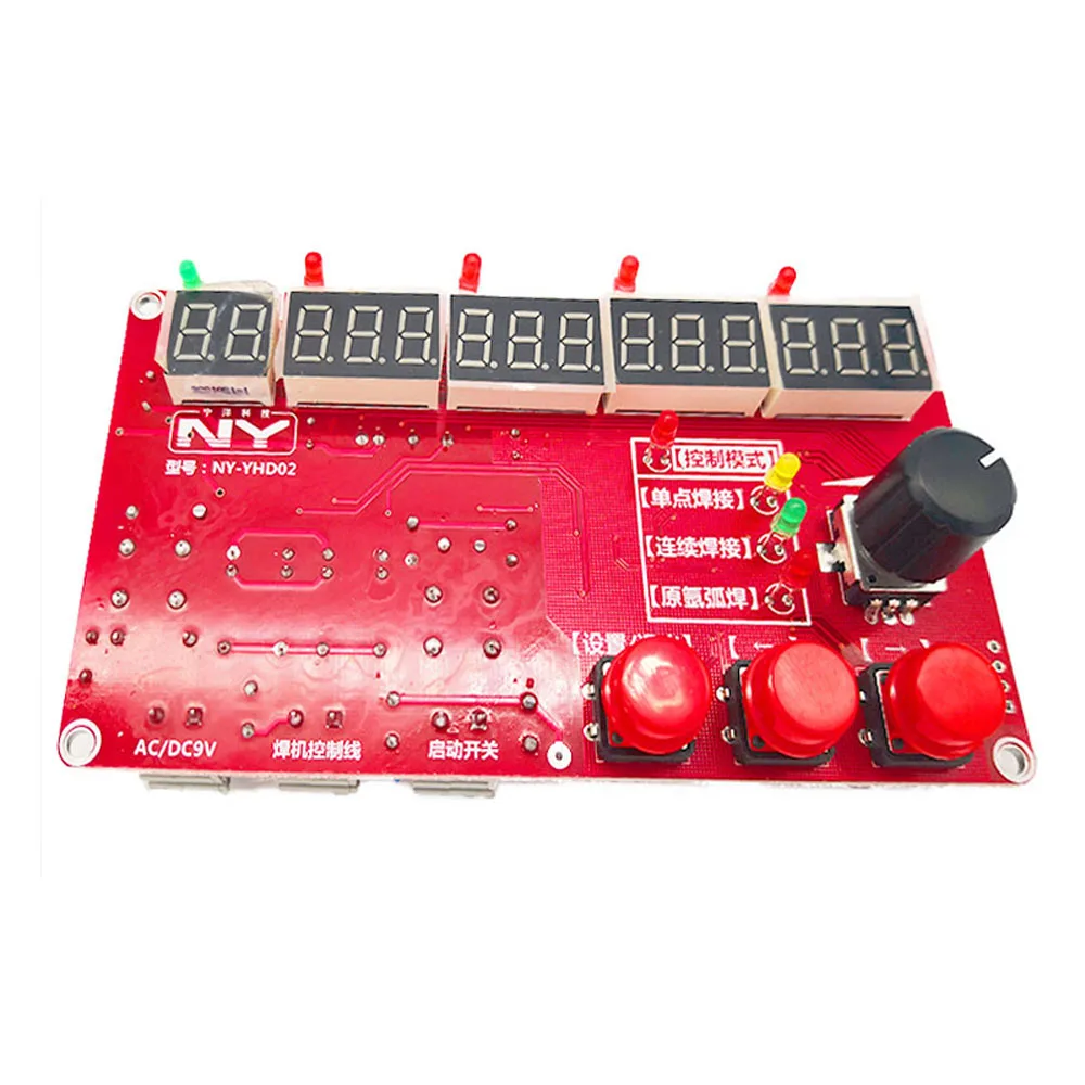 NY-YHD01 Argon-arc Continuous Single-spot Welding Control Board DIY Pulse Time Interval Time Settable Welding Controller
NY-YHD01 Argon-arc Continuous Single-spot Welding Control Board DIY Pulse Time Interval Time Settable Welding Controller
