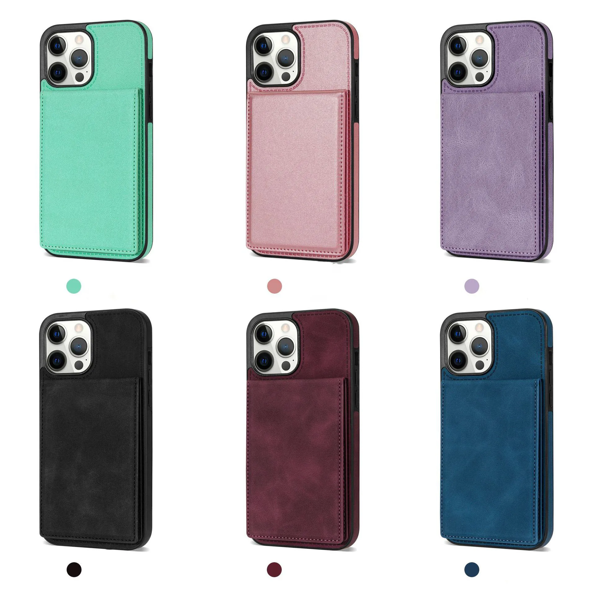 Flap design of Luxury Leather Card Bag Cover For iPhone 14 13 12 11 Pro Max XSMAX Luxury Flap card Bag mobile phone accessories
Flap design of Luxury Leather Card Bag Cover For iPhone 14 13 12 11 Pro Max XSMAX Luxury Flap card Bag mobile phone accessories