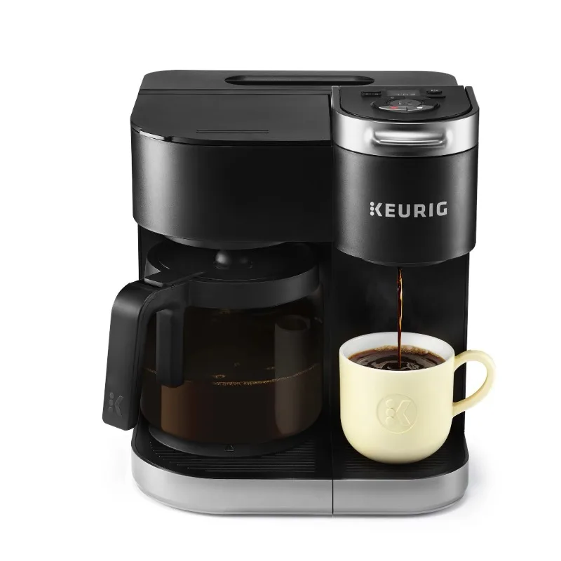 

Кофеварка Keurig K-Duo K-Cup Pod и графин черного цвета