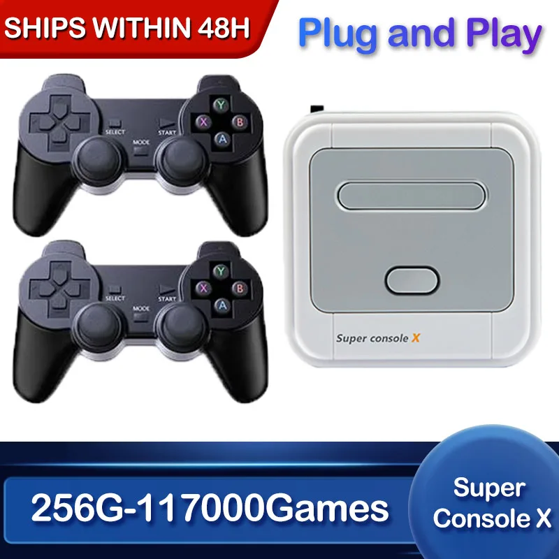 Супер консоль X Игровая приставка Ретро игровая консоль 100000 видеоигры для PSP/PS1/N64/MAME/Naomi с геймпадами
Супер консоль X Игровая приставка Ретро игровая консоль 100000 видеоигры для PSP/PS1/N64/MAME/Naomi с геймпадами