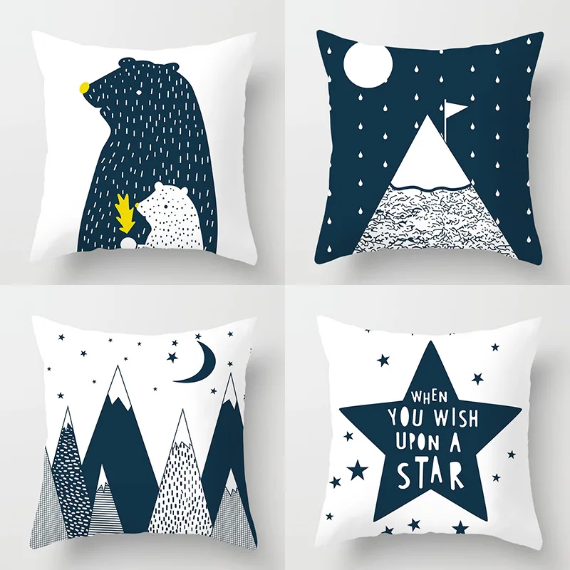 Kids Room Decorative Cushion Cover Bear Mountain Pillowcase Decorative Pillow Home Decor Pillowcase
Kids Room Decorative Cushion Cover Bear Mountain Pillowcase Decorative Pillow Home Decor Pillowcase