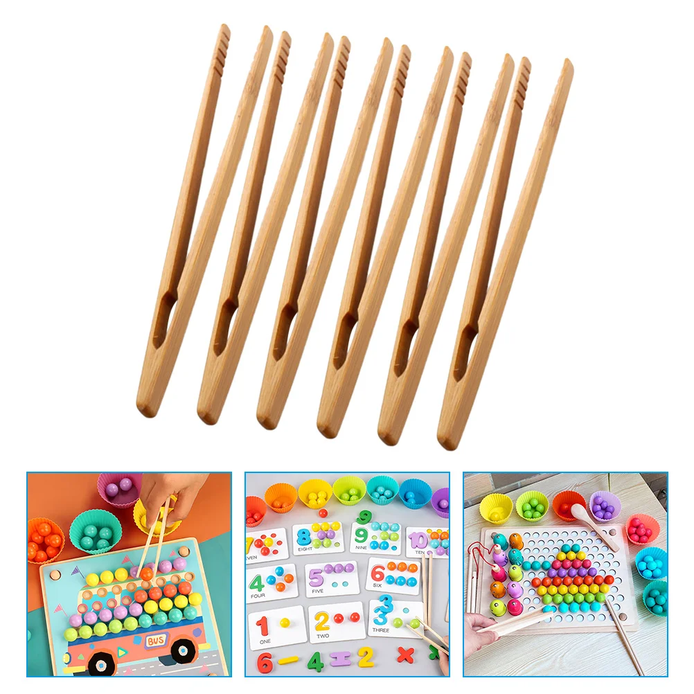 Wooden Tweezers Tool Kids Fine Motor Toys Children Education Playthings Educational Nipper
Wooden Tweezers Tool Kids Fine Motor Toys Children Education Playthings Educational Nipper