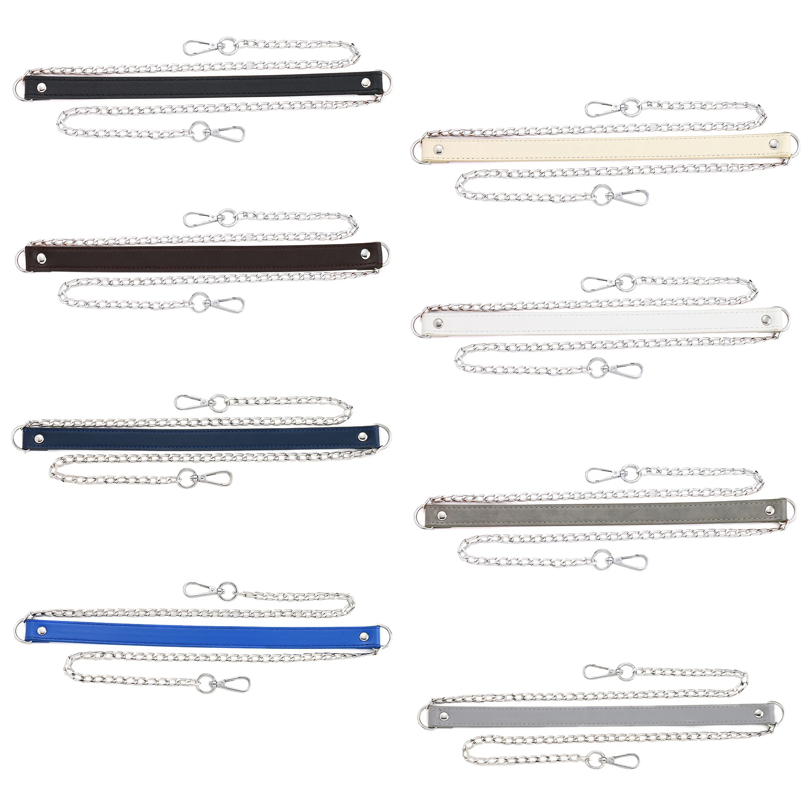 PU Leather Bag Strap Handbag Metal Chain Bag Handles 120cm Shoulder Straps Purse Crossbody Bags Chain Replacement Bag Chains
PU Leather Bag Strap Handbag Metal Chain Bag Handles 120cm Shoulder Straps Purse Crossbody Bags Chain Replacement Bag Chains