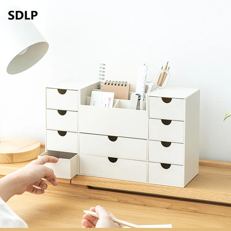 SDLP Multilayer Desktop Drawer Organizer Pen Holders Cosmetics Storage Box Office School Stationery Cabinet,ABS
SDLP Multilayer Desktop Drawer Organizer Pen Holders Cosmetics Storage Box Office School Stationery Cabinet,ABS