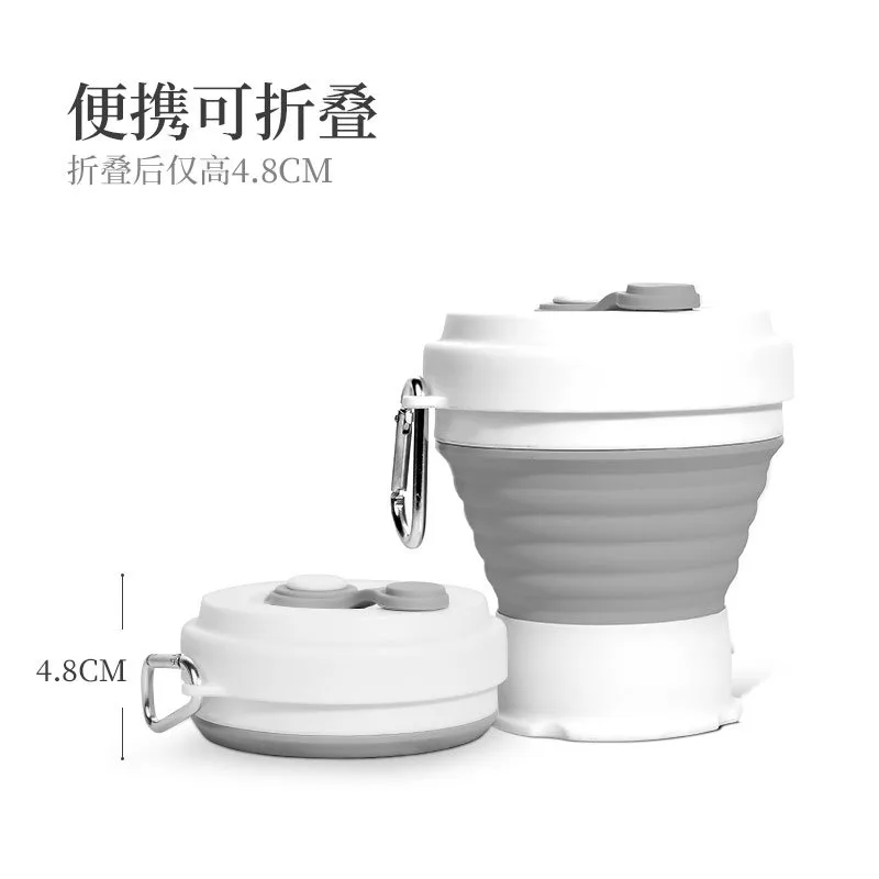350ml Folding Silicone 6 color Portable Silicone Telescopic Drinking Collapsible coffee cup folding silica cup with Lids Travel
350ml Folding Silicone 6 color Portable Silicone Telescopic Drinking Collapsible coffee cup folding silica cup with Lids Travel