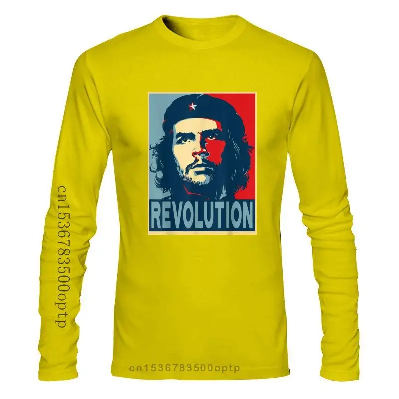 

Мужская одежда, черная футболка Che Guevara Revolution, стиль надписи, Мужская футболка, 100% хлопок, уличная одежда