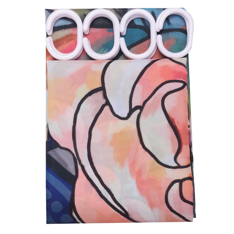 Bohemian Big Flower Series 3D Digital Printing Polyester Waterproof Shower Curtain
Bohemian Big Flower Series 3D Digital Printing Polyester Waterproof Shower Curtain