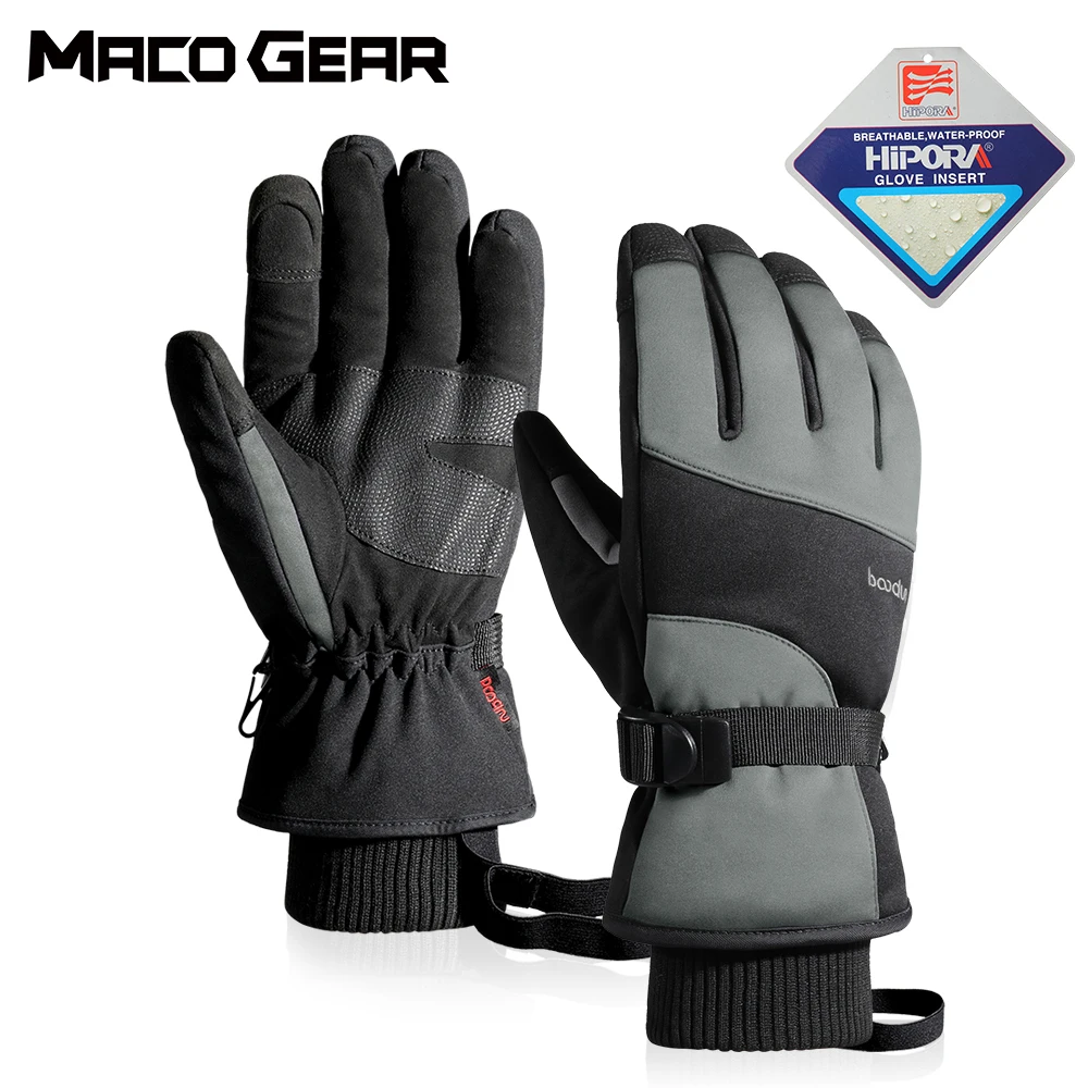 Outdoor Full Finger Winter Skiing Gloves Touch Screen Non-slip Waterproof Cycling Work Bicycle Warm Snowboard Glove Men Women
Outdoor Full Finger Winter Skiing Gloves Touch Screen Non-slip Waterproof Cycling Work Bicycle Warm Snowboard Glove Men Women