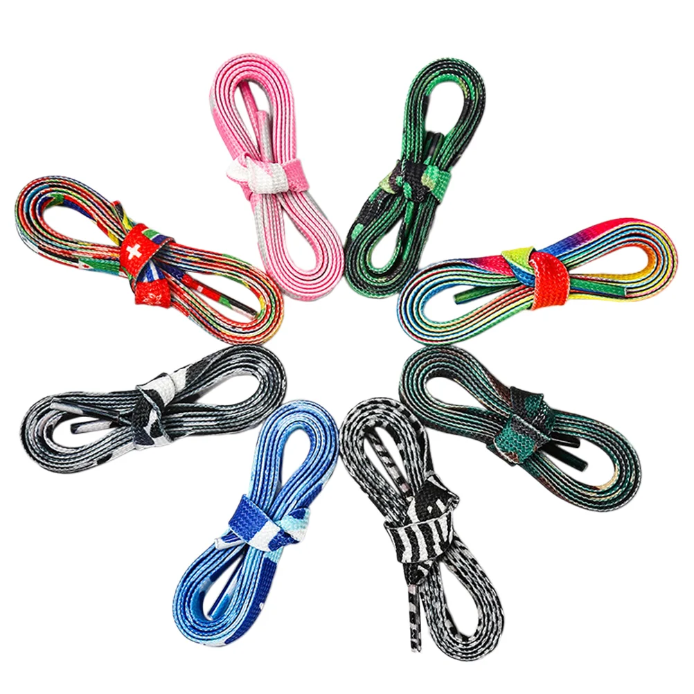 8 Pairs Shoe Tie Sports Shoes Laces Stretchy Sneakers Printing Shoelace Athletic
8 Pairs Shoe Tie Sports Shoes Laces Stretchy Sneakers Printing Shoelace Athletic