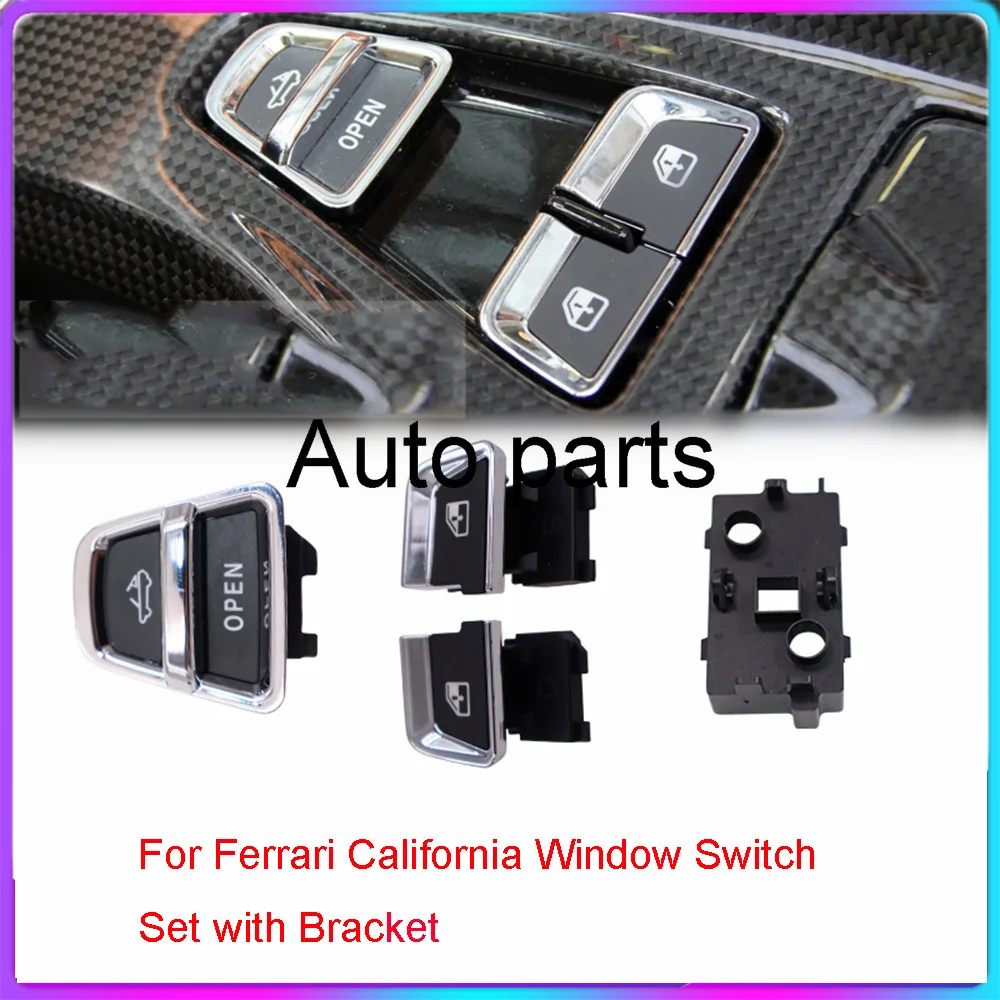 For Ferrari California Window Switch Set With Bracket 
For Ferrari California Window Switch Set With Bracket
