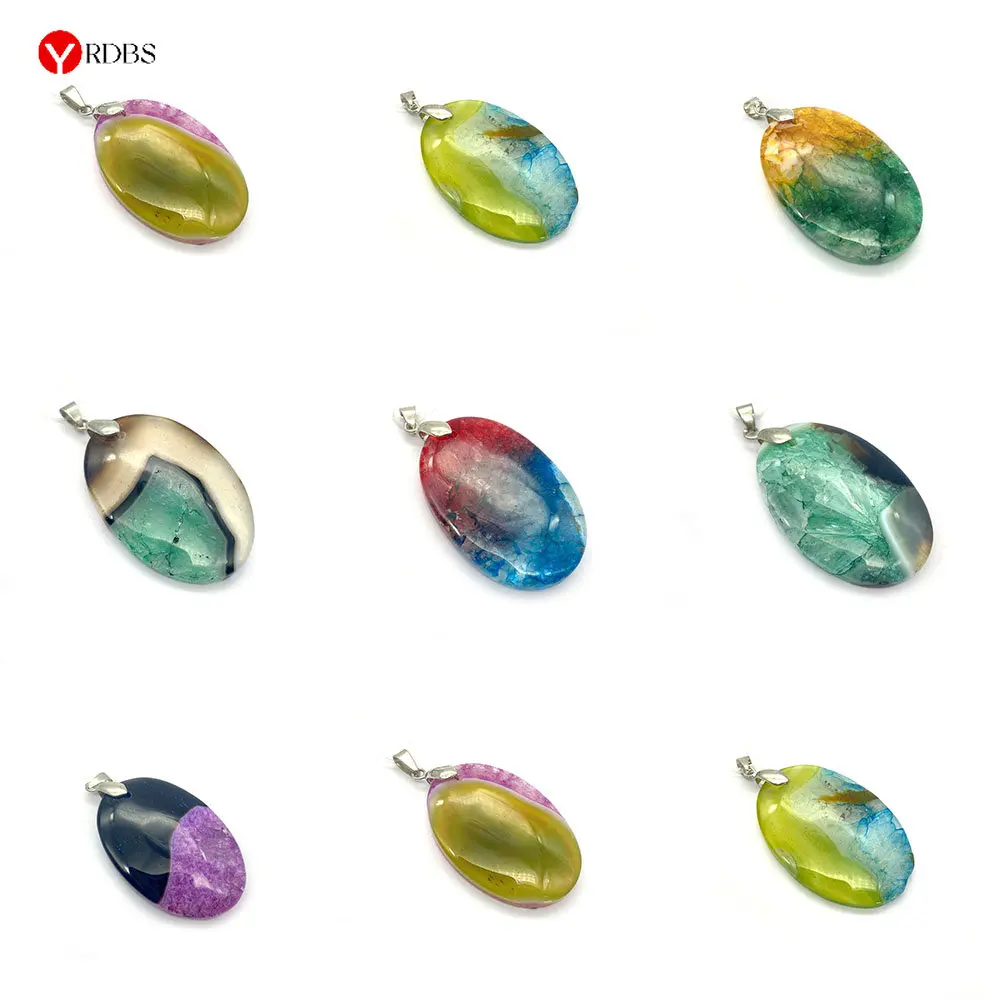 29x43mm Polished Pendant Oval Natural Stone Diy Charms for Jewelry Making Women's Earrings Charm Necklace Accessories 1pcs
29x43mm Polished Pendant Oval Natural Stone Diy Charms for Jewelry Making Women's Earrings Charm Necklace Accessories 1pcs