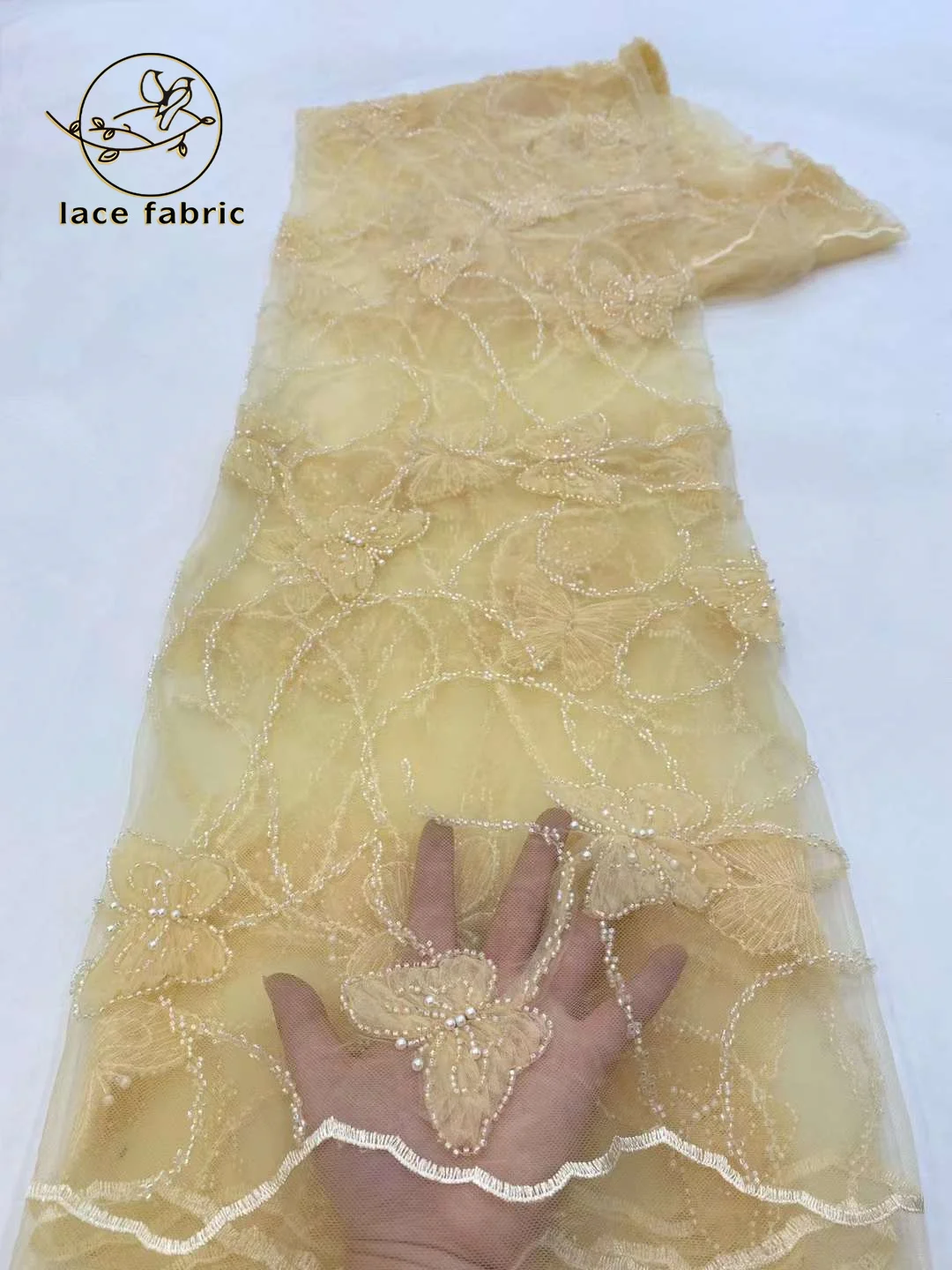 Luxury African Net Groom Lace Fabric 5 Yards 2023 High Quality French Tulle Sequins For Nigerian Asoebi Wedding Fabrics Sewing
Luxury African Net Groom Lace Fabric 5 Yards 2023 High Quality French Tulle Sequins For Nigerian Asoebi Wedding Fabrics Sewing
