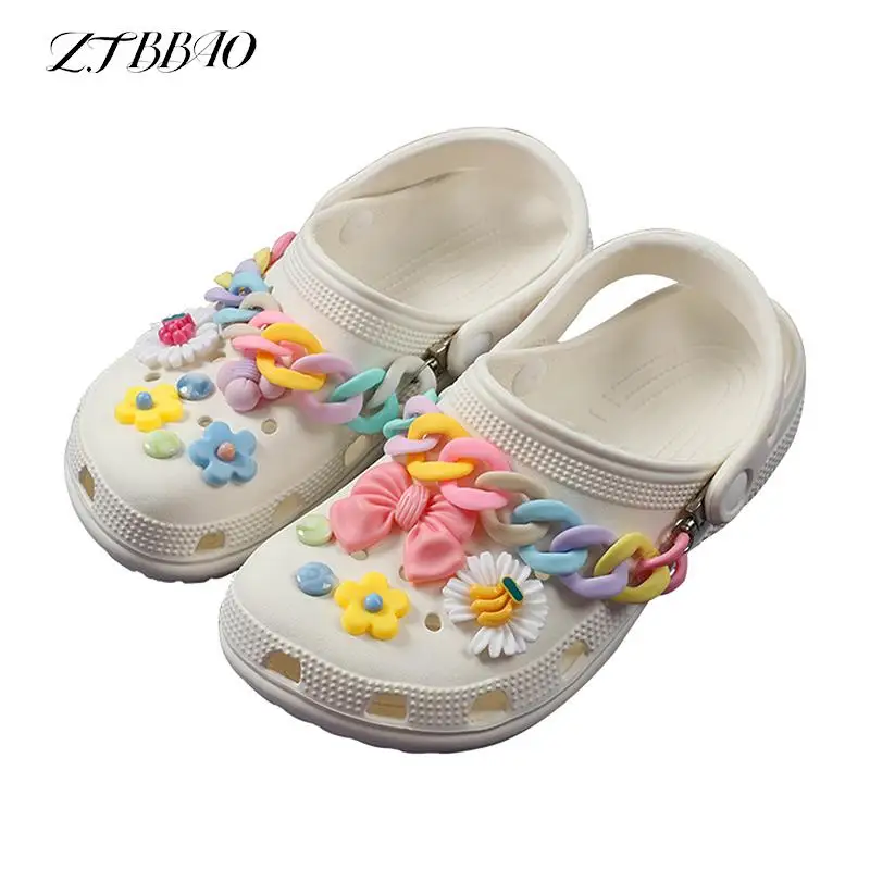 1Set/1pcs New Bling Solid Rhinestone Shoes Fruit Flower Chains Cute Croc Charms Designer Jibz Diy Christmas Accessories
1Set/1pcs New Bling Solid Rhinestone Shoes Fruit Flower Chains Cute Croc Charms Designer Jibz Diy Christmas Accessories