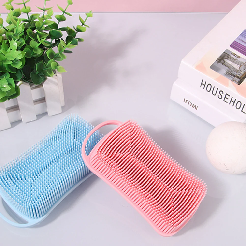Body Scrubber Exfoliating Soft Silicone Bath Hair Brush Scalp Massage Shampoo Brush Gentle Hygiene Skin Care Bath Wipe
Body Scrubber Exfoliating Soft Silicone Bath Hair Brush Scalp Massage Shampoo Brush Gentle Hygiene Skin Care Bath Wipe