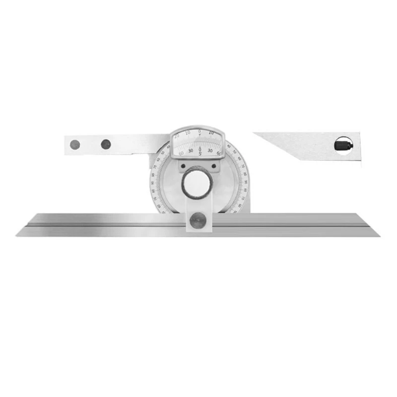 360 Degree Universal Bevel- Protractor Angle Finder- with Magnifying Glass for Internal And External Angle Measurement
360 Degree Universal Bevel- Protractor Angle Finder- with Magnifying Glass for Internal And External Angle Measurement