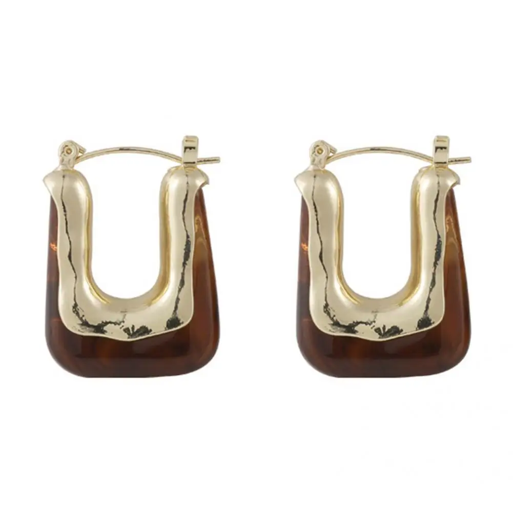 Gift 1 Pair Classic U-Shaped Ear Clips Fine Workmanship Hoop Earrings U-Shaped Jewelry Accessory
Gift 1 Pair Classic U-Shaped Ear Clips Fine Workmanship Hoop Earrings U-Shaped Jewelry Accessory