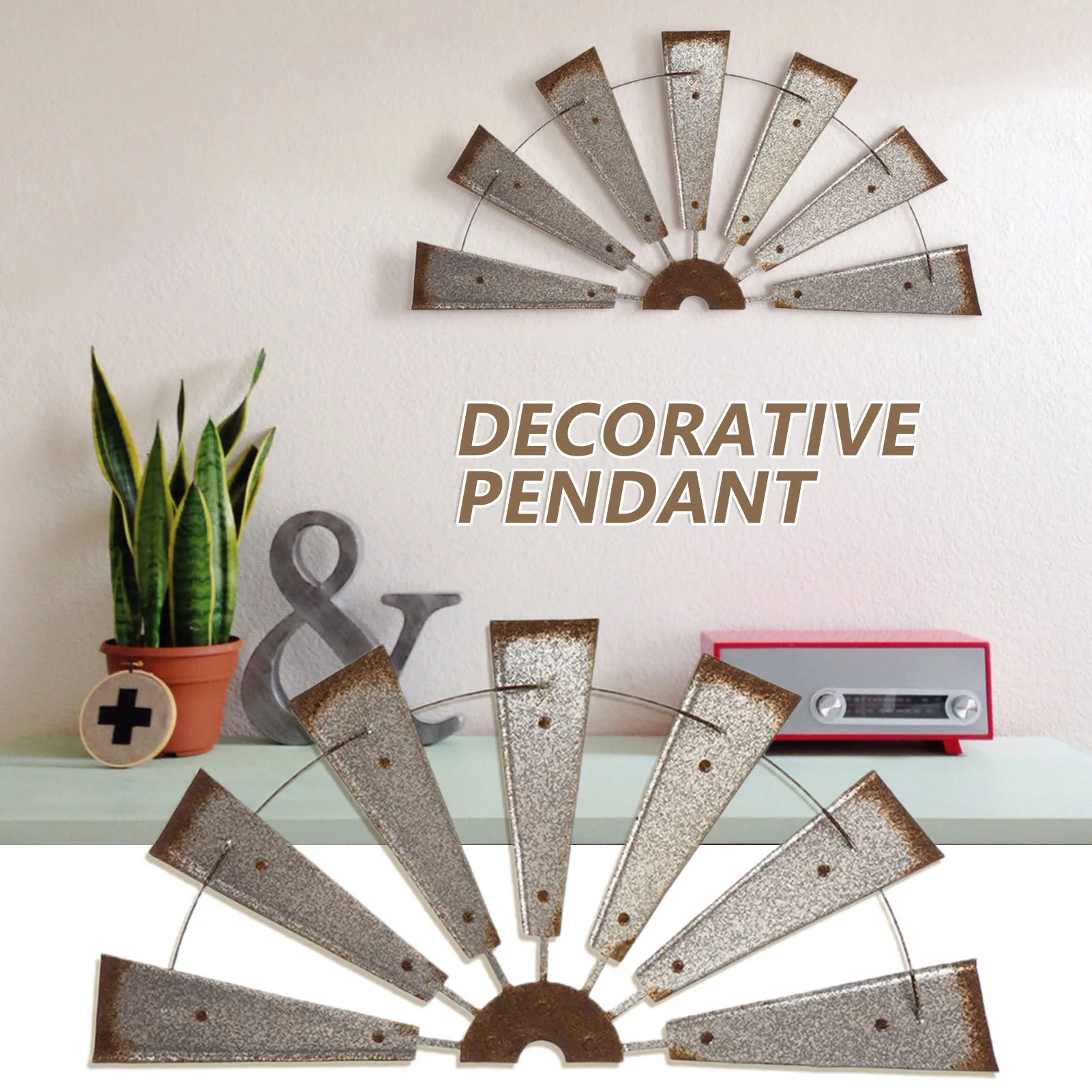 Creative Half Windmill Wall Decor Personalized Iron Art Ornament for Home Wall Mounted Decor Home Furnishings Great Gift
Creative Half Windmill Wall Decor Personalized Iron Art Ornament for Home Wall Mounted Decor Home Furnishings Great Gift