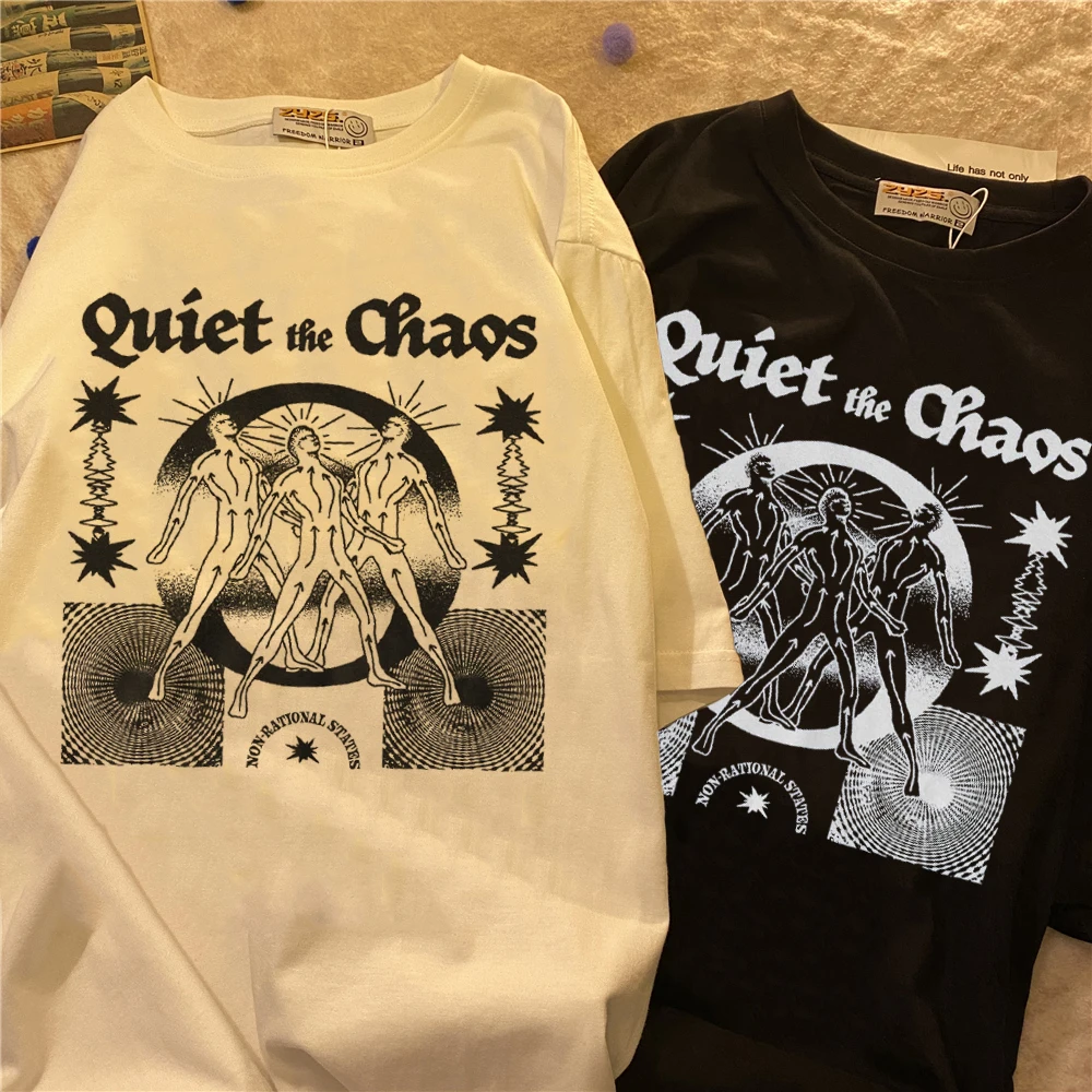 Summer Y2K Grunge goth Clothing Female Loose Femal T-shirt Y2k Print High Street Clothing Harajuku Kawaii Oversized T-shirt Tops
Summer Y2K Grunge goth Clothing Female Loose Femal T-shirt Y2k Print High Street Clothing Harajuku Kawaii Oversized T-shirt Tops