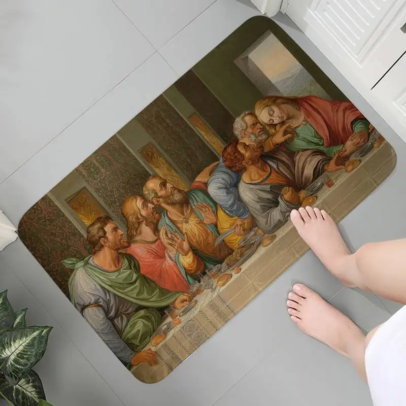 Living Room Bathroom Carpet Soft Flannel Rug Hallway Doormat Mats 3D Kid Room Classical Paintings Mat bedside Area Rugs
Living Room Bathroom Carpet Soft Flannel Rug Hallway Doormat Mats 3D Kid Room Classical Paintings Mat bedside Area Rugs