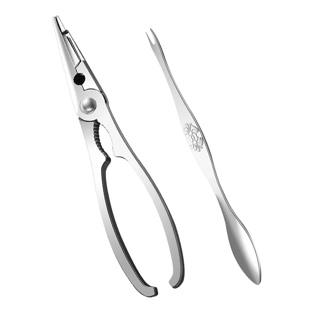 Gadgets Crab Leg Clamp Heavy Duty Forks Seafood Eating Tool Handheld Scissor Shear Home Tools Plier Needle
Gadgets Crab Leg Clamp Heavy Duty Forks Seafood Eating Tool Handheld Scissor Shear Home Tools Plier Needle