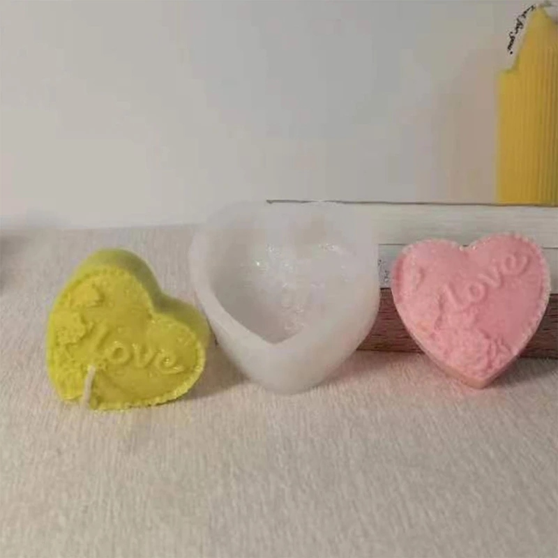 Epoxy Handmade Cake Mold Heart Decor Candle Mold for DIY Decorations Making Soap Candle Melt Resin Clay Baking Mold
Epoxy Handmade Cake Mold Heart Decor Candle Mold for DIY Decorations Making Soap Candle Melt Resin Clay Baking Mold