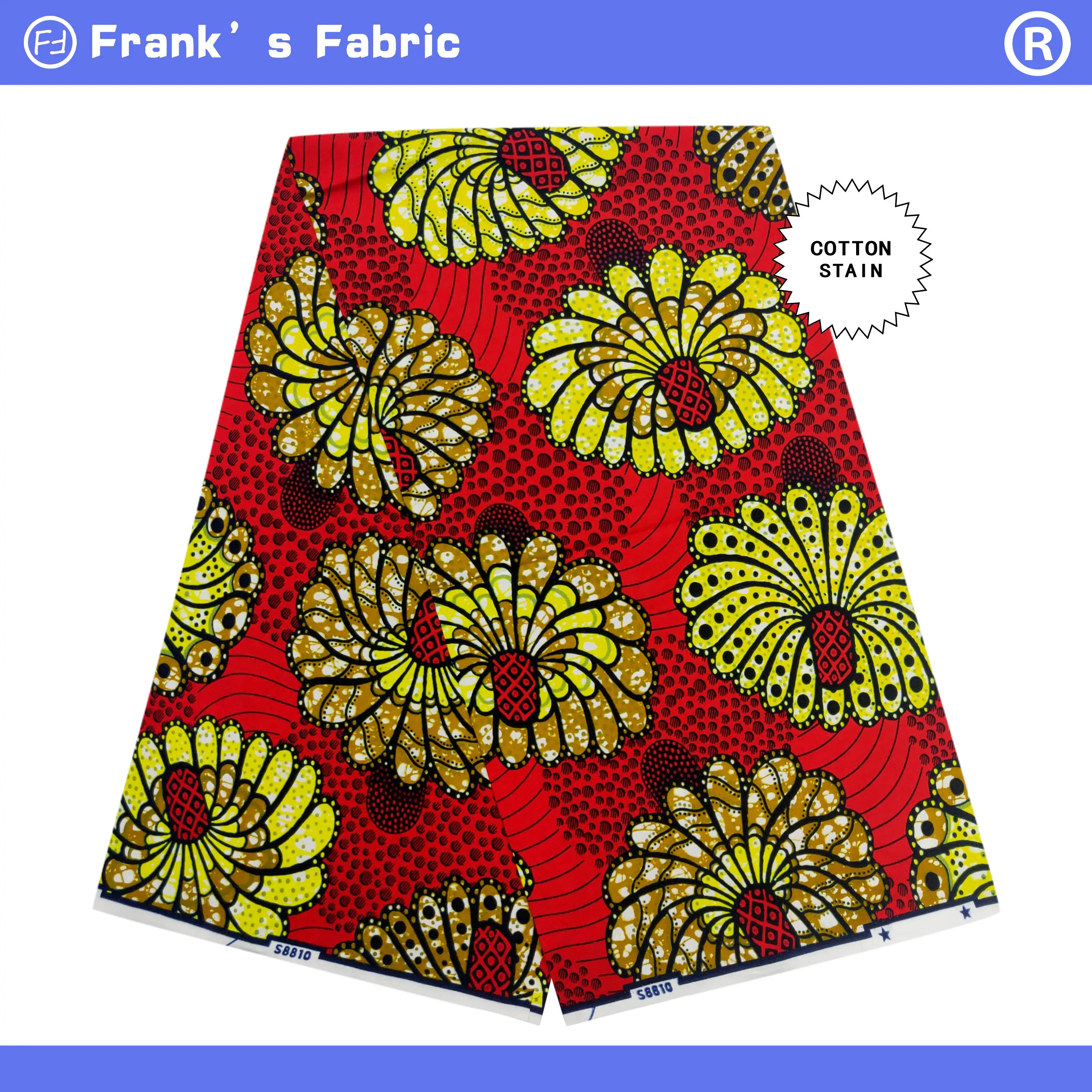100%Genuine Dutch Super African Wax Printed Cotton Batik Fabric From Holland 6 Yards Real Original Wax Ankara Hollandais Fabric
100%Genuine Dutch Super African Wax Printed Cotton Batik Fabric From Holland 6 Yards Real Original Wax Ankara Hollandais Fabric