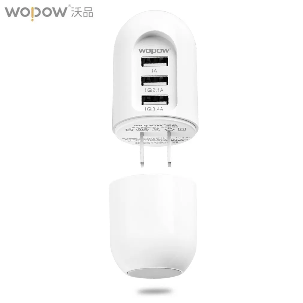 A31 3.4A 5V Inteligent Fast Charge Direct Charging Adapter Three USB Charging Port Universal Mobilephone Tablet PC SLR
A31 3.4A 5V Inteligent Fast Charge Direct Charging Adapter Three USB Charging Port Universal Mobilephone Tablet PC SLR