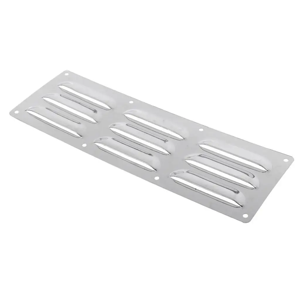 Durable 304 Stainless Steel Marine Boat Yacht Louver Vent 9 Slot Ventilation
Durable 304 Stainless Steel Marine Boat Yacht Louver Vent 9 Slot Ventilation