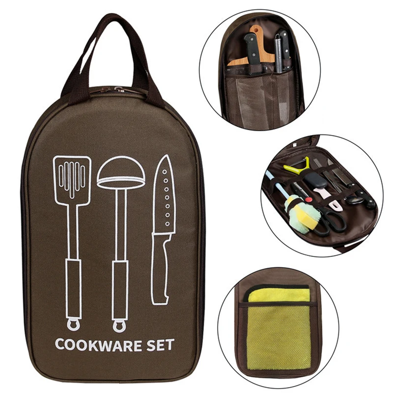 Dustproof Kitchenware Storage Bag Outdoor Travel Camping Portable Picnic Cookware Kitchen Barbecue Tableware Organizer
Dustproof Kitchenware Storage Bag Outdoor Travel Camping Portable Picnic Cookware Kitchen Barbecue Tableware Organizer