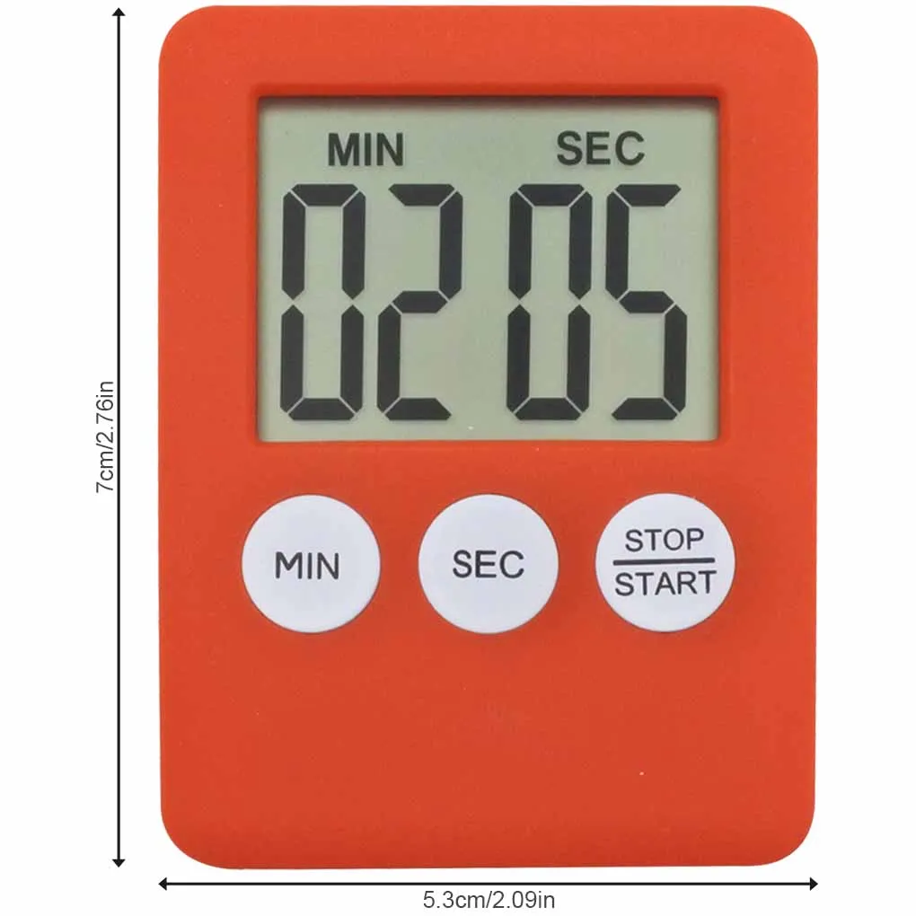 Digital Timer LCD Cooking Alarm Kitchen Baking Cooking Count Down Alarm 99 Minutes 60 Seconds Timer
Digital Timer LCD Cooking Alarm Kitchen Baking Cooking Count Down Alarm 99 Minutes 60 Seconds Timer