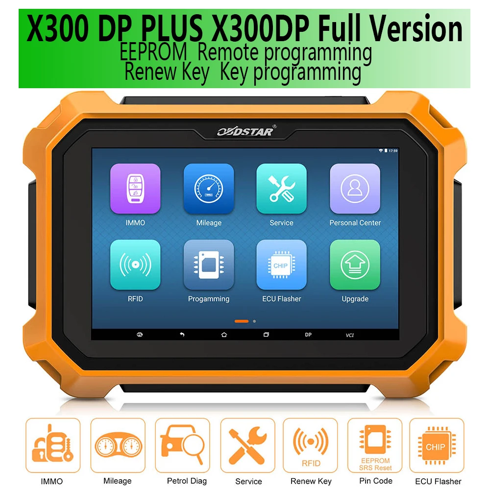 OBDSTAR X300 DP PLUS X300DP полная версия Поддержка программирования ECU и для Toyota Smart Key с P001 получите 2 года бесплатного обновления
OBDSTAR X300 DP PLUS X300DP полная версия Поддержка программирования ECU и для Toyota Smart Key с P001 получите 2 года бесплатного обновления