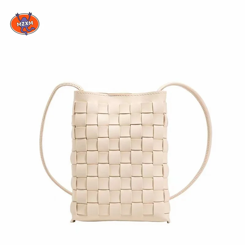 MZXM Mini Woven Ladies Pu Messenger Bag Designer Luxury Wallets and Handbags Trend Ladies Phone Shoulder Bag Cute Bucket Bag
MZXM Mini Woven Ladies Pu Messenger Bag Designer Luxury Wallets and Handbags Trend Ladies Phone Shoulder Bag Cute Bucket Bag