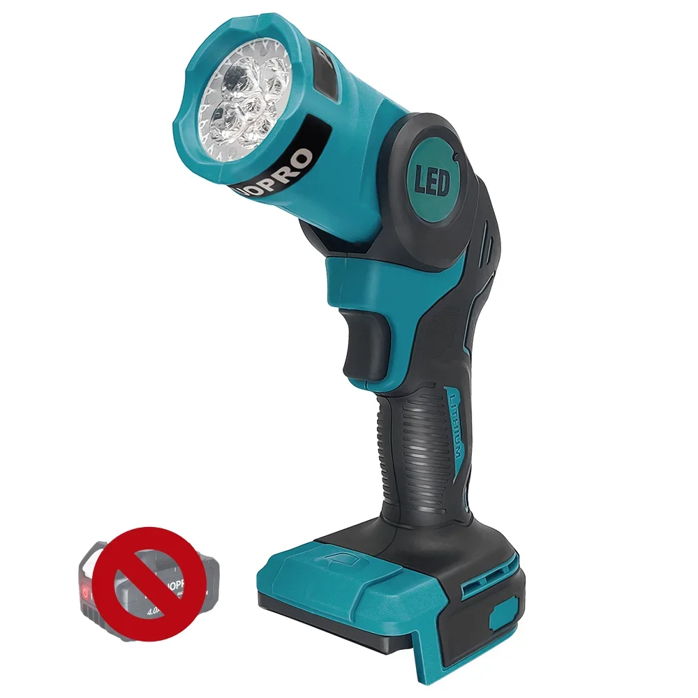 Портативный прожектор PATUOPRO для аккумулятора Makita 18В
Портативный прожектор PATUOPRO для аккумулятора Makita 18В