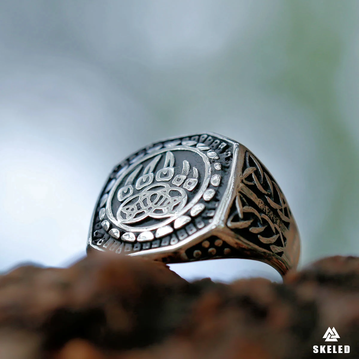Nordic Vikings Bear Claw Symbol Ring Men's Stainless Steel Celtic Knot Amulet Rings Vintage Fashion Hip Hop Biker Jewelry Gift
Nordic Vikings Bear Claw Symbol Ring Men's Stainless Steel Celtic Knot Amulet Rings Vintage Fashion Hip Hop Biker Jewelry Gift