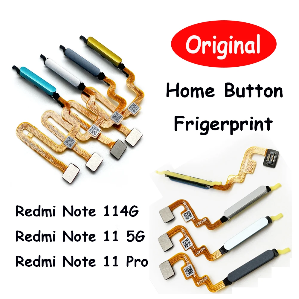 Original For Xiaomi Redmi Note 11s 4G / Note 11 5G Home Button Menu Fingerprint Sensor Touch ID Scanner Ribbon Connector Flex
Original For Xiaomi Redmi Note 11s 4G / Note 11 5G Home Button Menu Fingerprint Sensor Touch ID Scanner Ribbon Connector Flex
