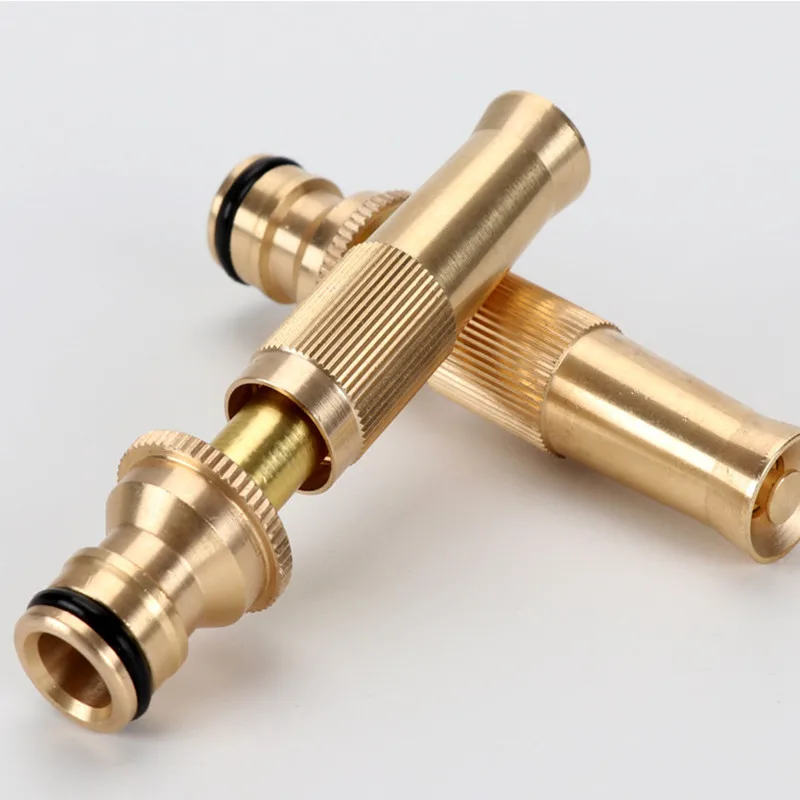 Spray Nozzle Water Gun Brass High Pressure Direct Spray Sprinkler Quick Connector Garden Hose Adjustable Pressure Washer Nozzle
Spray Nozzle Water Gun Brass High Pressure Direct Spray Sprinkler Quick Connector Garden Hose Adjustable Pressure Washer Nozzle