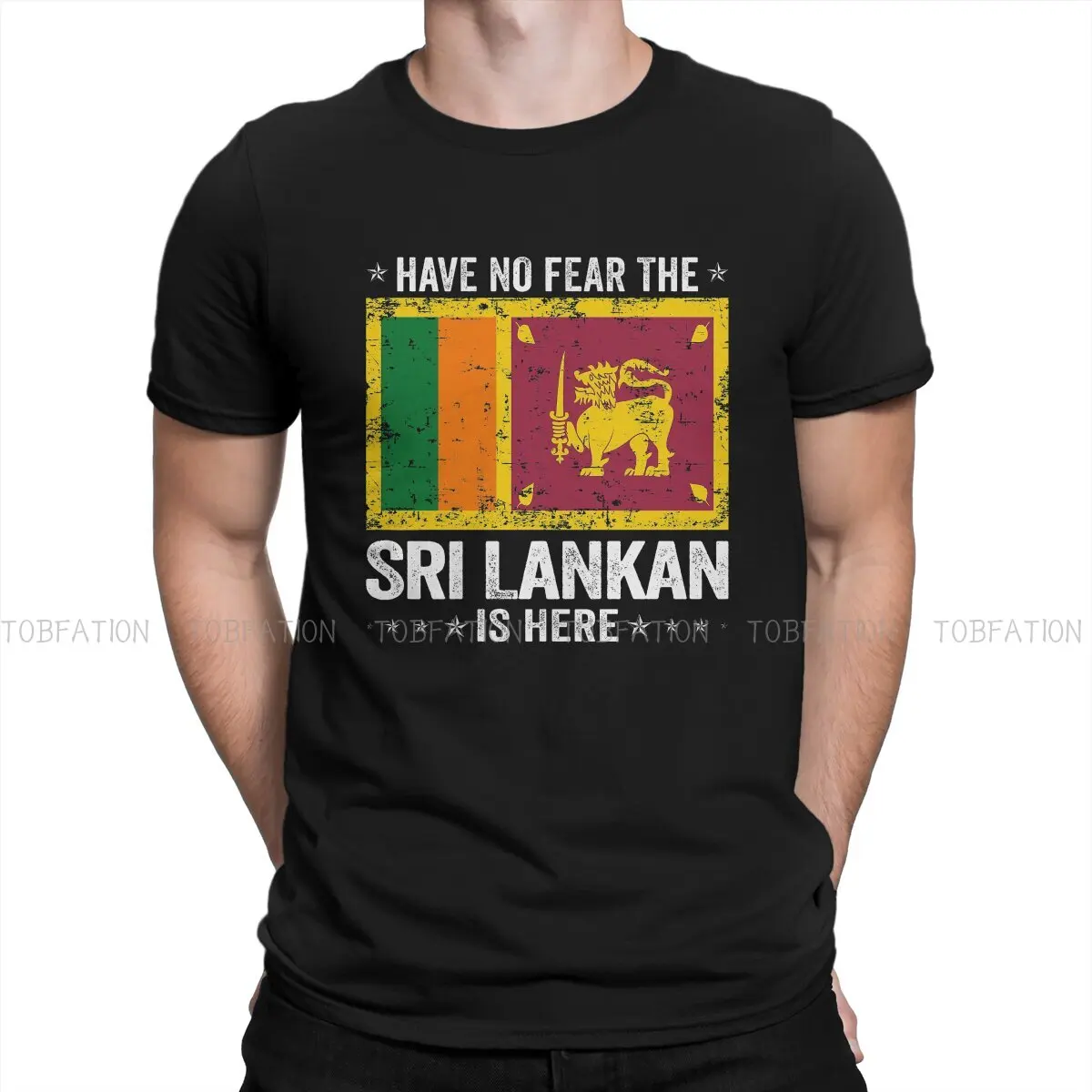 The Democratic Socialist Republic of Sri Lanka Original TShirts Have No Fear Here Flag Design Personalize Men's T Shirt
The Democratic Socialist Republic of Sri Lanka Original TShirts Have No Fear Here Flag Design Personalize Men's T Shirt