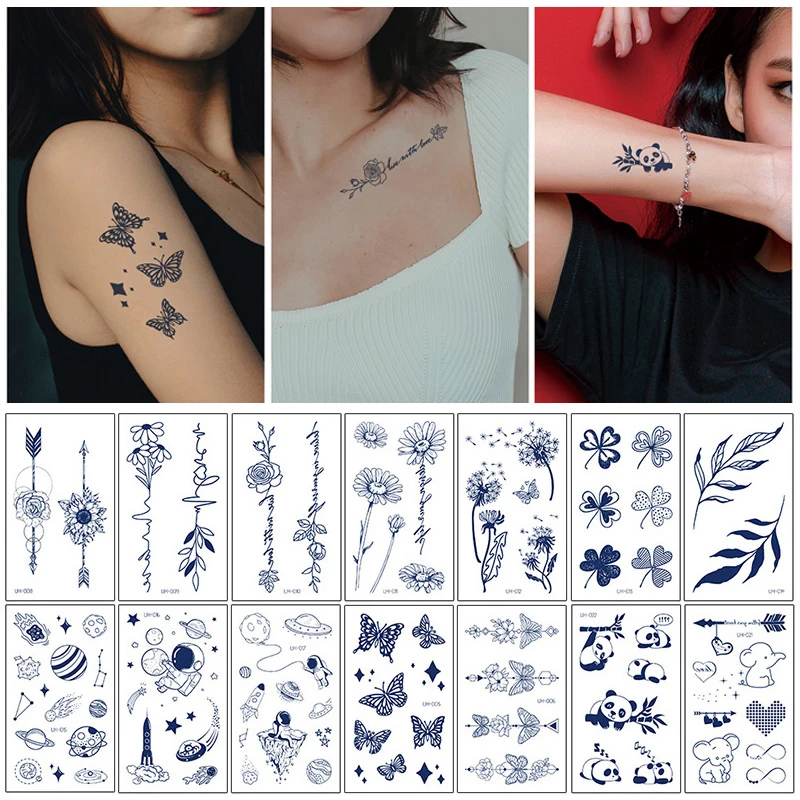 New And Fashion High Quality Juice Tattoo Stickers Body Art Waterproof Small Fresh Temporary Sweat-proof Tattoo Stickers
New And Fashion High Quality Juice Tattoo Stickers Body Art Waterproof Small Fresh Temporary Sweat-proof Tattoo Stickers