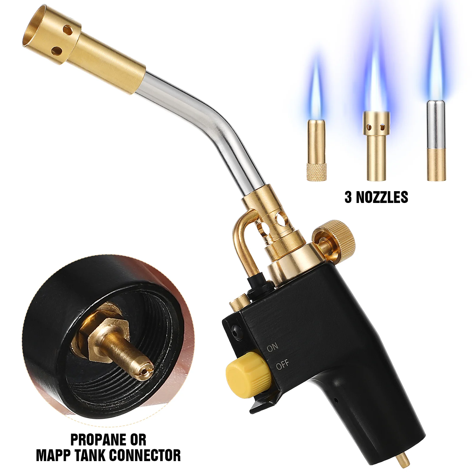 Welding Torch Pro Tools Torch Head Pipeline Soldering Machine Copper Plumber Tool Gas Torch
Welding Torch Pro Tools Torch Head Pipeline Soldering Machine Copper Plumber Tool Gas Torch