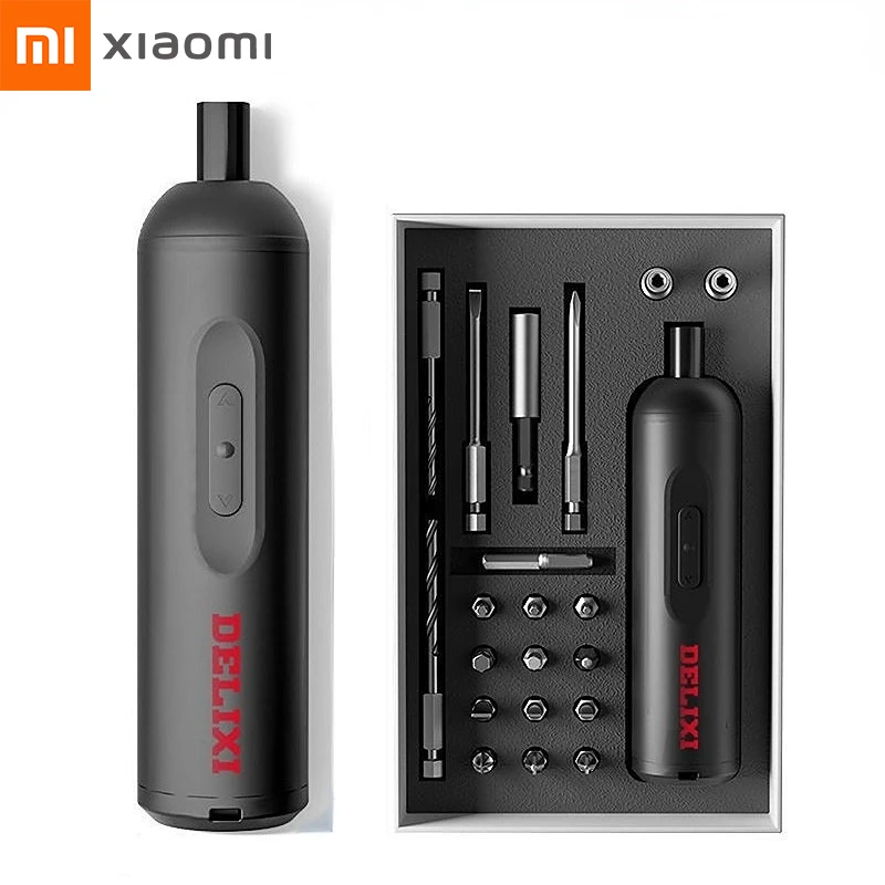 Xiaomi Electric Screwdriver Household Rechargeable Screw Driver Set Mini Dual Purpose Small Electric Screwdrivers Repair Tools
Xiaomi Electric Screwdriver Household Rechargeable Screw Driver Set Mini Dual Purpose Small Electric Screwdrivers Repair Tools
