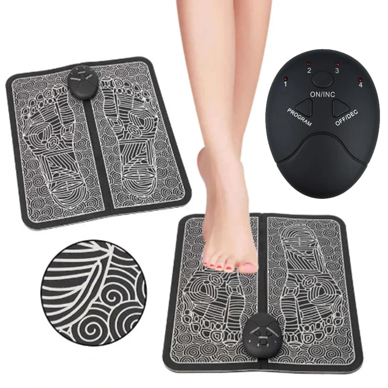 Fitness EMS Tens Acupuncture Foot Massager Muscle Stimulator Acupoint Mat Health Care Foot Muscle Electric
Fitness EMS Tens Acupuncture Foot Massager Muscle Stimulator Acupoint Mat Health Care Foot Muscle Electric